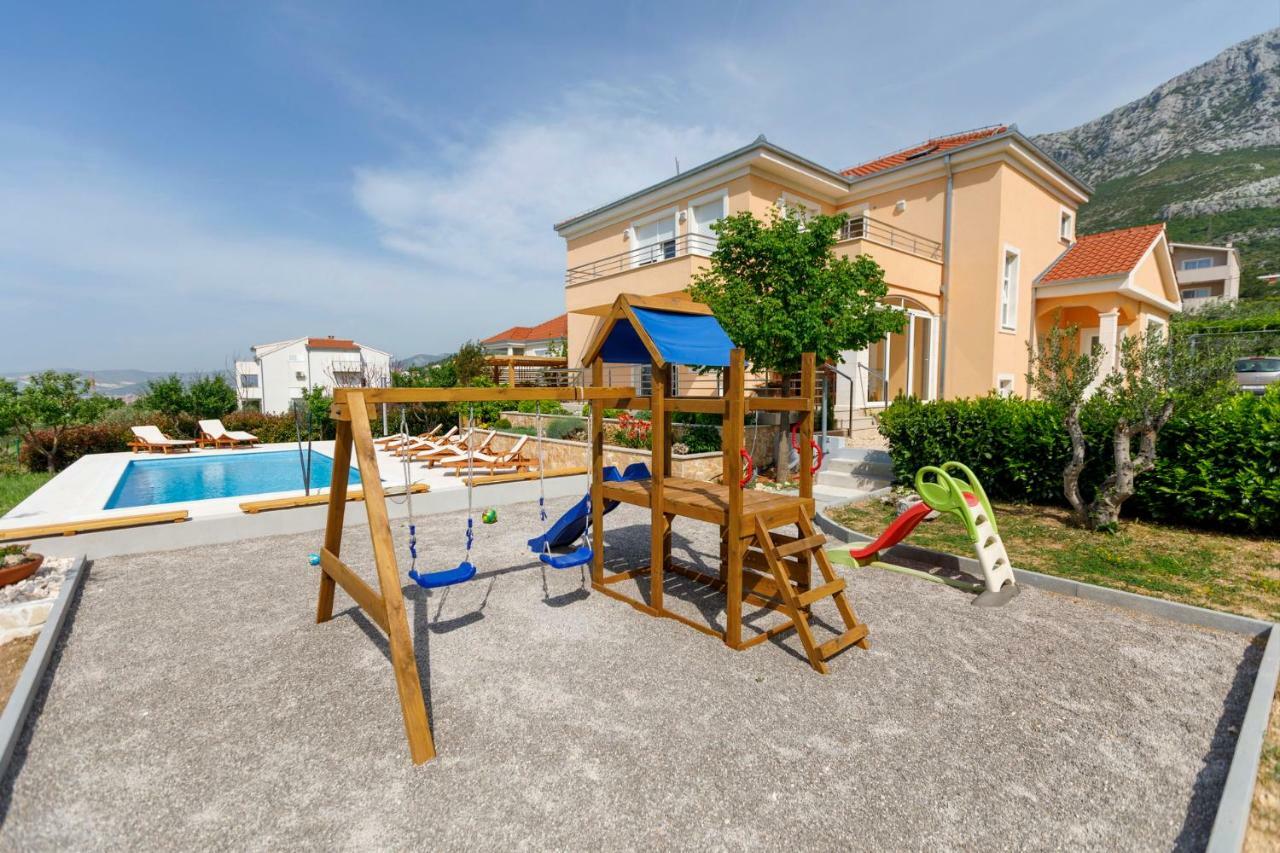 Luxury Villa Castrum Kastela Ngoại thất bức ảnh